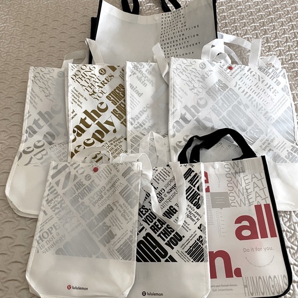 Lululemon tote bags